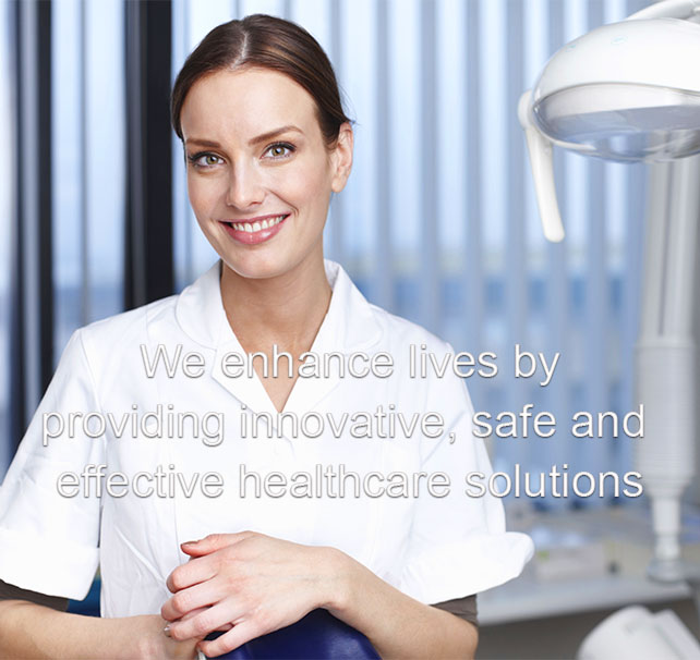 We enhance lives by providing innovative, safe and effective healthcare solutions